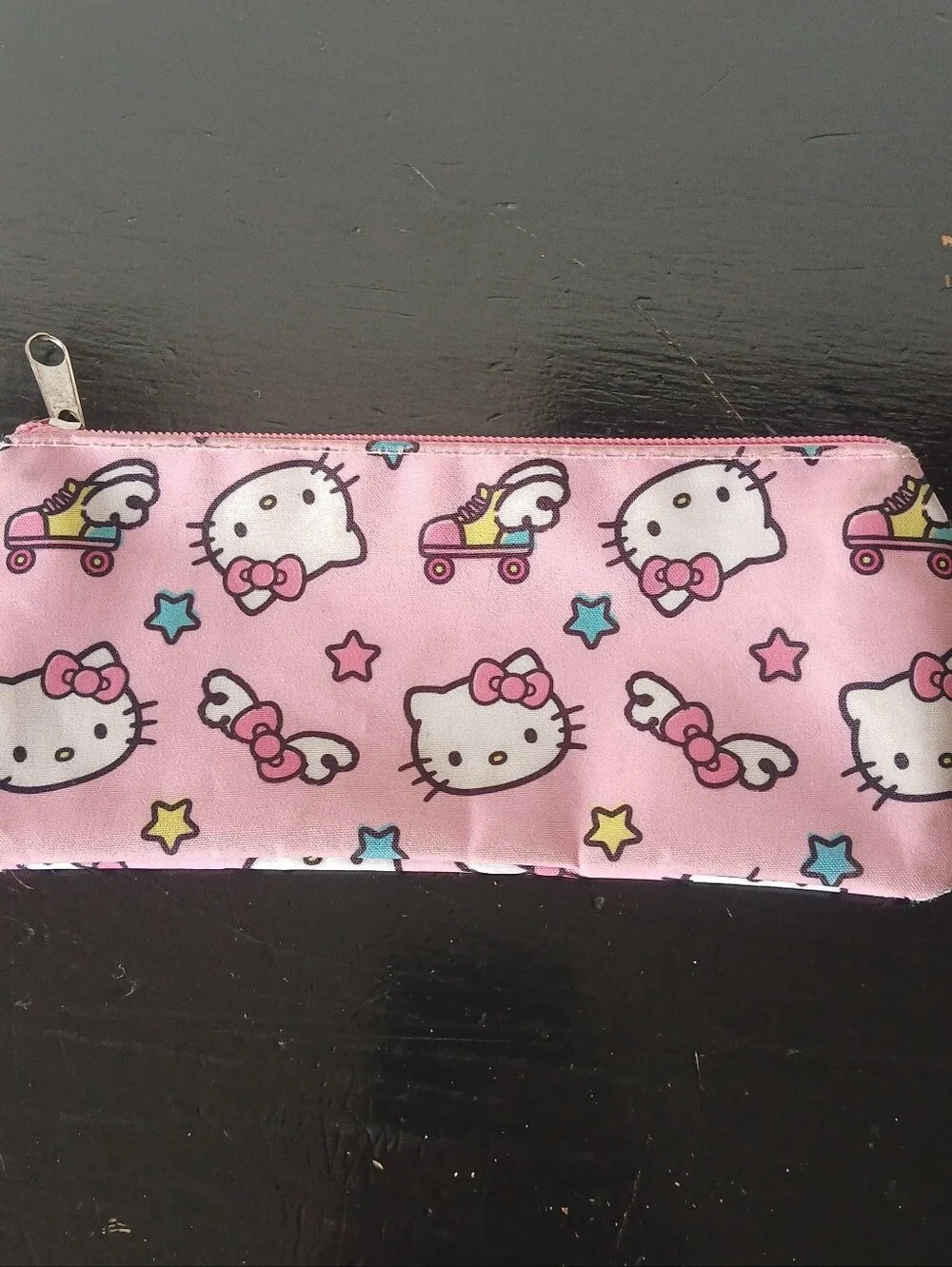 Hello Kitty Pink & Turquoise Kids Backpack with Lunch Bag & Pencil Bag